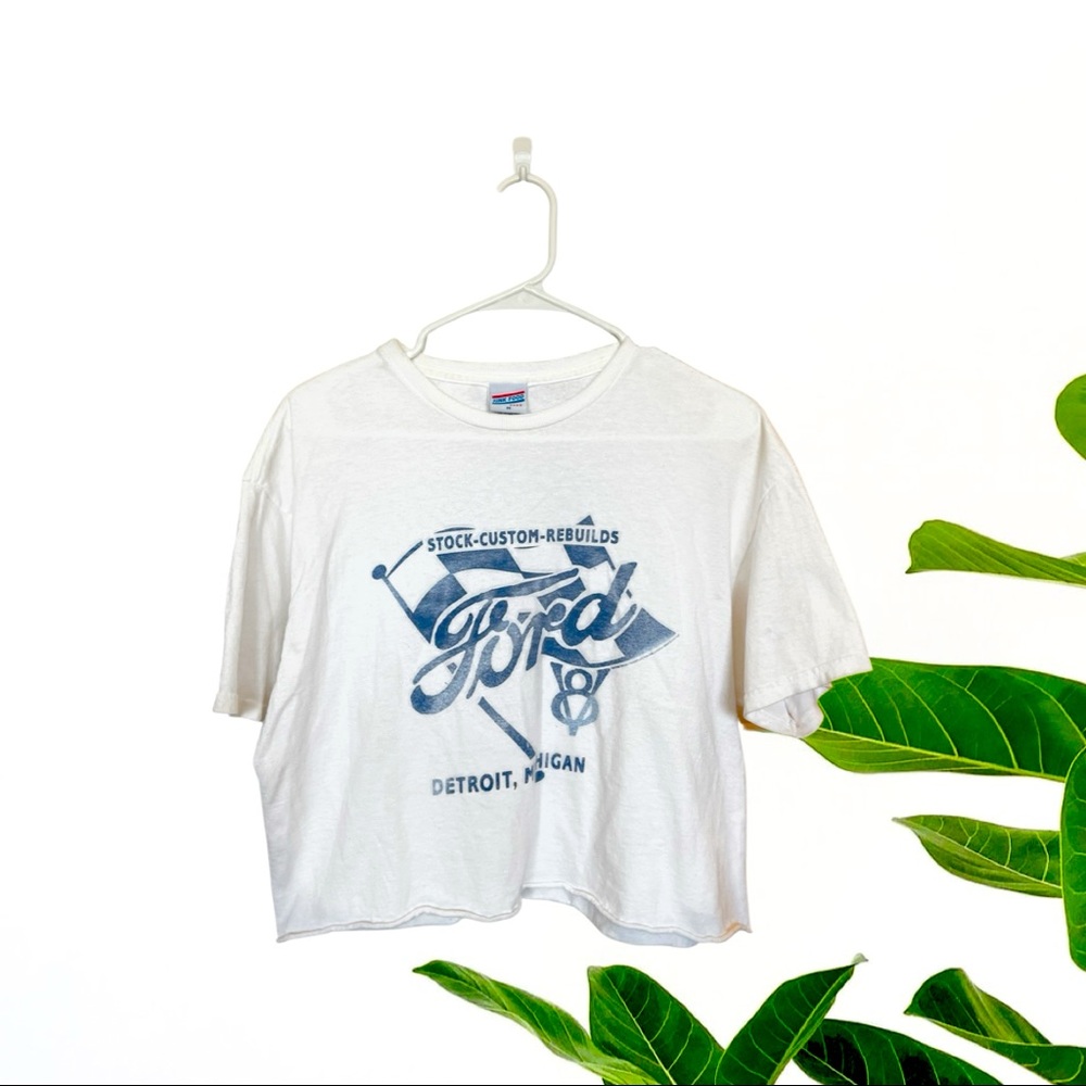 UO Ford Graphic Cropped Tee